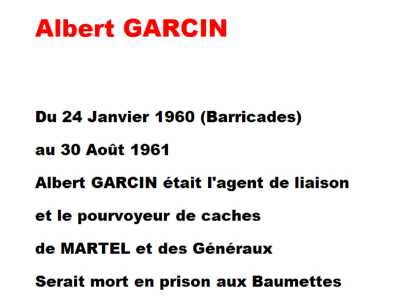  Albert GARCIN 