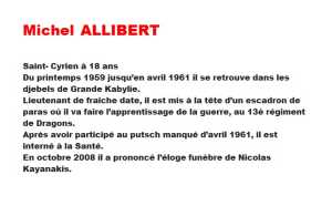   Michel ALLIBERT   
----
Biographie
