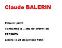   Claude BALERIN 
