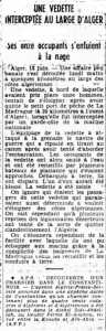  ALGER - 12 Juin 1962
----
"Bataille navale de l'OAS"
article du Journal Le Monde 