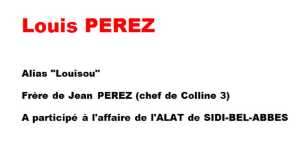  Louis PEREZ - Colline 3 