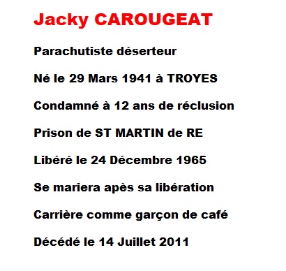  Jacky CAROUGEAT 
