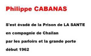   Philippe CABANAS 
