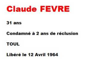   Claude FEVRE 

