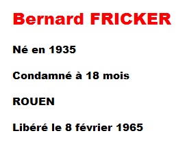  Bernard FRICKER 
