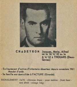 CHADEYRON Jacques