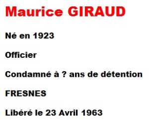  Maurice GIRAUD 

