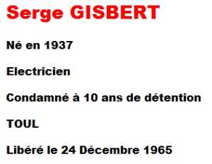  Serge GISBERT 

