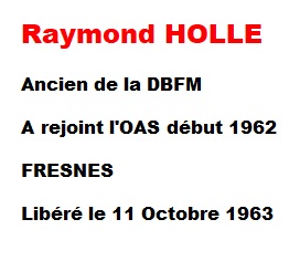  Raymond HOLLE 
