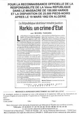  HARKIS, Crime d'Etat  
----
Boussad AZNI
Michel TUBIANA
