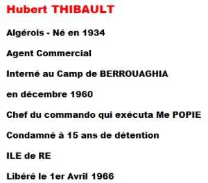  Hubert THIBAULT 
