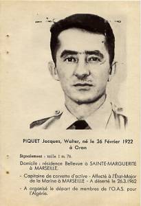 Photo-titre pour cet album: Capitaine Jacques PIQUET