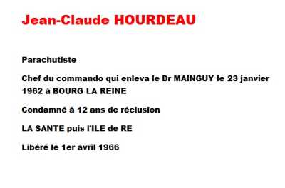   Jean-Claude HOURDEAUX 
