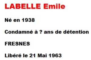  Emile LABELLE 
