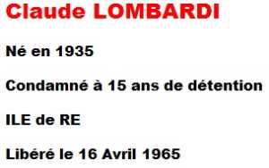  Claude LOMBARDI 
