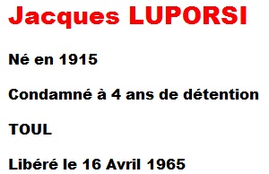  Jacques LUPORSI 
