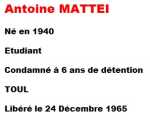  Antoine MATTEI 
---- 
3 ans et demi de prison accomplis
