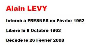  Alain LEVY 
