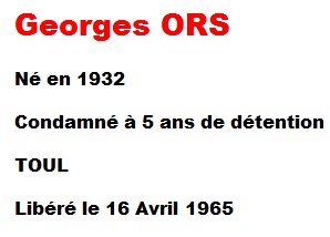  Georges ORS 
