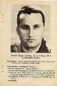   Commandant Roger VAILLY 

