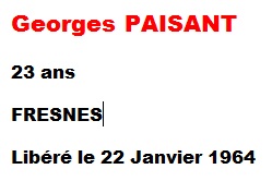  Georges PAISANT 
