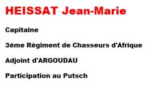 Capitaine 
Jean-Marie HEISSAT 