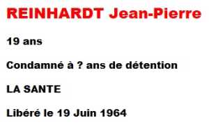  Jean-Pierre REINHARDT 
