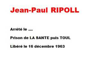   Jean-Paul RIPOLL 
----
Prisons de TLEMCEN
Les BAUMETTES
TOUL