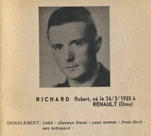 Highlight for Album: Lieutenant Robert RICHARD