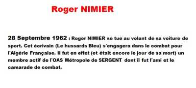  Roger NIMIER 
