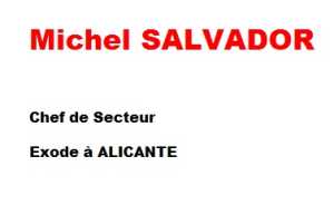   Michel SALAVADOR 