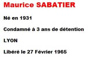  Maurice SABATIER 
