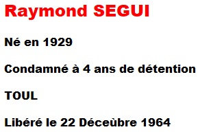  Raymond SEGUI 
