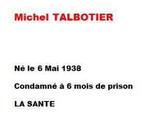   Michel TALBOTIER 