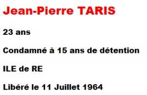  Jean-Pierre TARIS 
