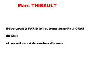   Marc THIBAULT  
---- 
OAS PARIS puis CNR
