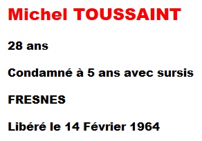  Michel TOUSSAINT 
