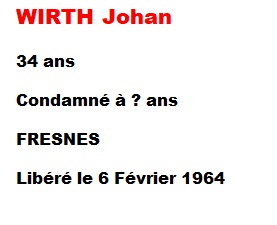  Johan WIRTH 
