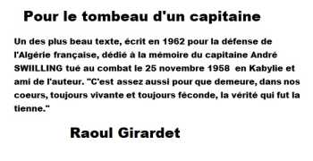  Pour le Tombeau d'un Capitaine
----
Raoul GIRARDET
