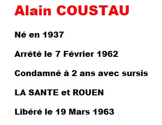  Alain COUSTAU 
