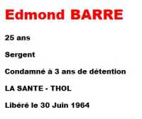  Edmond BARRE 
