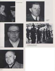  Les responsables de la fusillade
 du 24 janvier 1960
