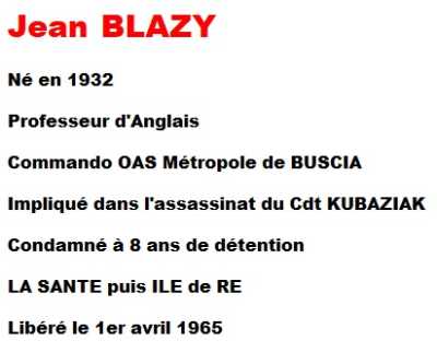  Jean BLAZY 
