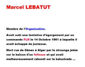  Marcel LEBATUT