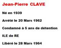  Jean-Pierre CLAVE 
