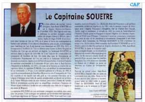  Capitaine Jean SOUETRE 
Biographie