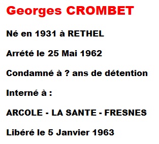 Georges CROMBET 
