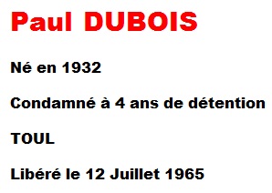  Paul DUBOIS 
