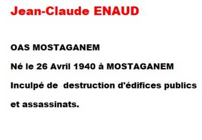  Jean-Claude ENAUD 

