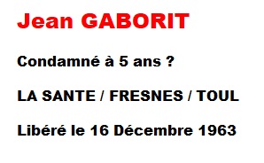  Jean GABORIT 
